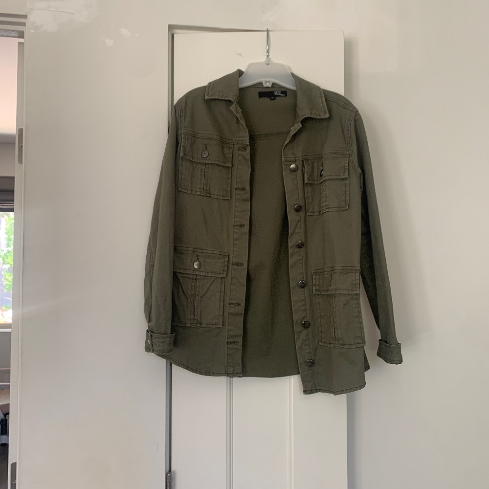 1822 denim utility jacket size xs